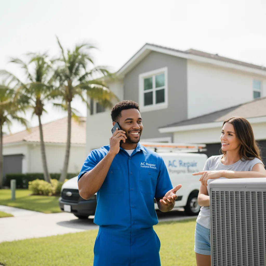 AC Repair Pompano Beach customer support in Pocasset